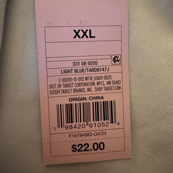 NWT Wild Fable Light Blue Off the Shoulder Bodycon Mini Dress XXL - Picture 3 of 4